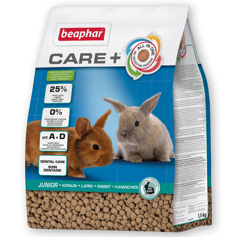Beaphar Care + Junior Pienso para conejo junior, , large image number null